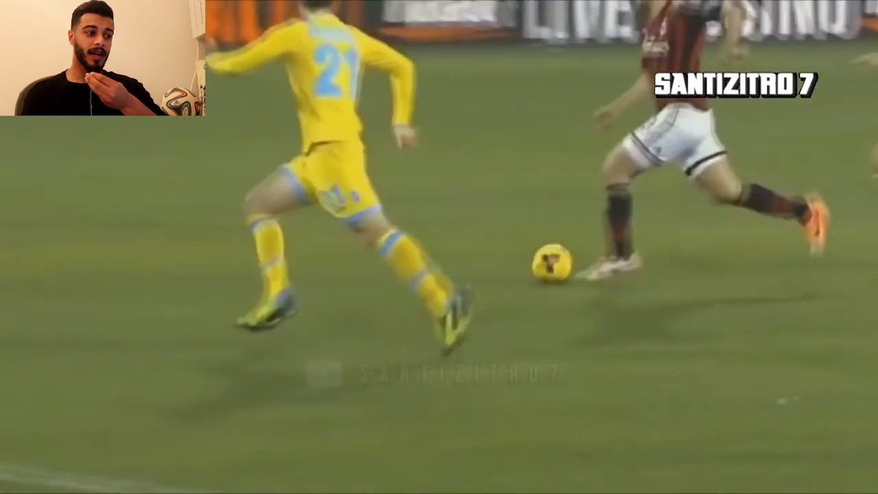 ردة فعل على افضل لاعب عربي مهاري ممكن تراه عينك / عادل تاعرابت Adel Taarabt