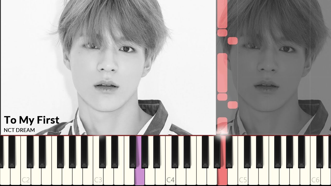 NCT DREAM 엔시티 드림 - 'To My First' '마지막 인사' Piano Cover & Tutorial 피아노 커버 & 튜토리얼 by Lunar Piano