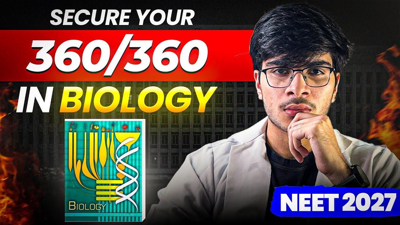 NEET 2027 Biology Strategy That No One Told You Before 🧬😳!! | 360/360 Blueprint🤫 