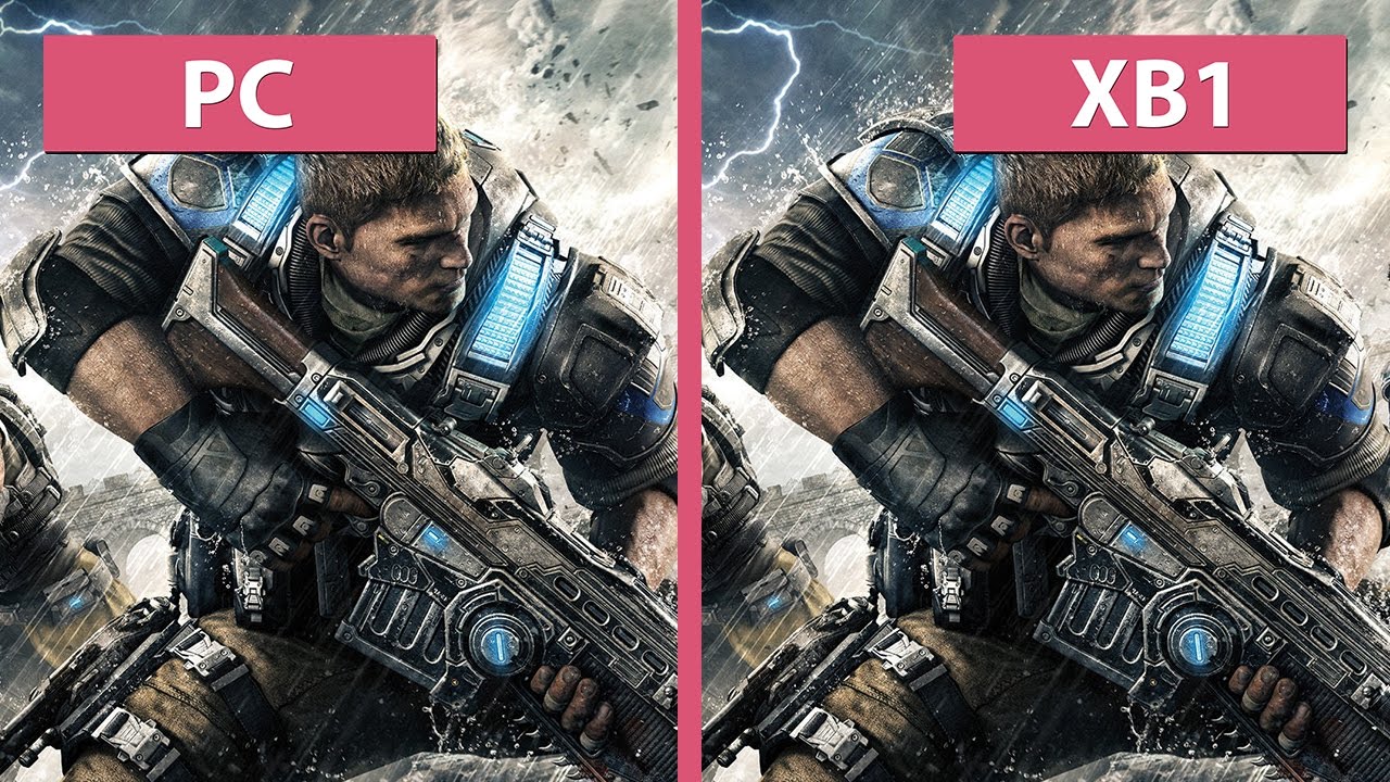 Gears of War 4 &ndash; PC Ultra vs. Xbox One Graphics Comparison