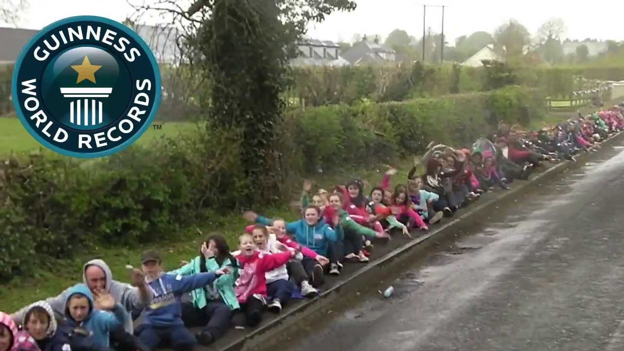 Rock The Boat World Record - Rhode, Co.Offaly (1451 Participants)