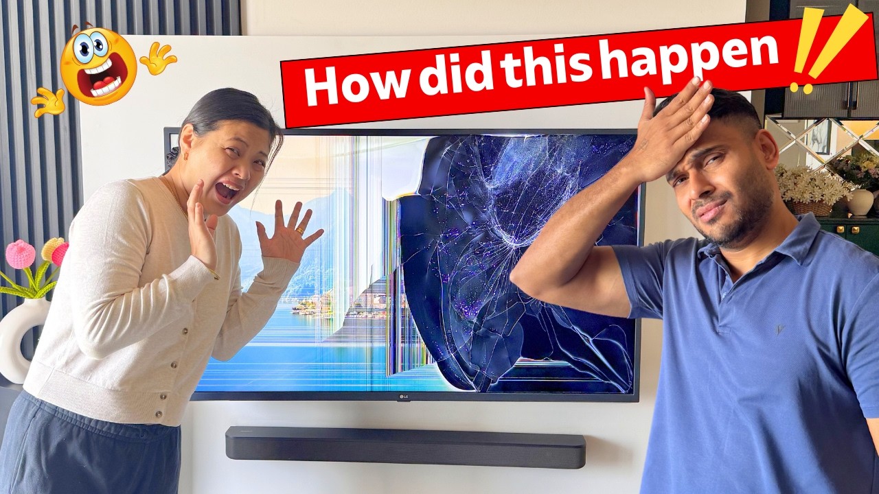 Nimesh Ne TV Tod Diya 😱 Lekin Kyon? | Husband Wife Daily Vlog