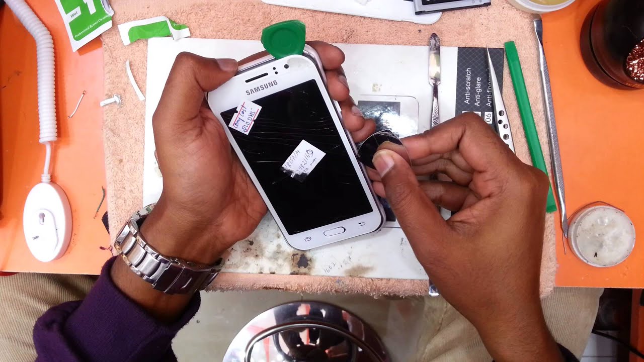 Samsung j1Ace display replacement. By. Afsal.