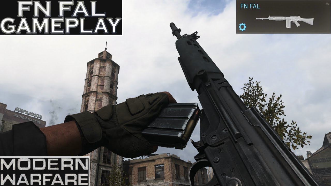 Modern Warfare FN FAL (FAL) Gameplay