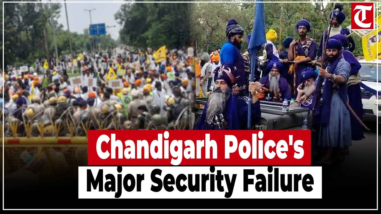 Chandigarh Police Under Fire: How Did Protesters Reach Governor House?