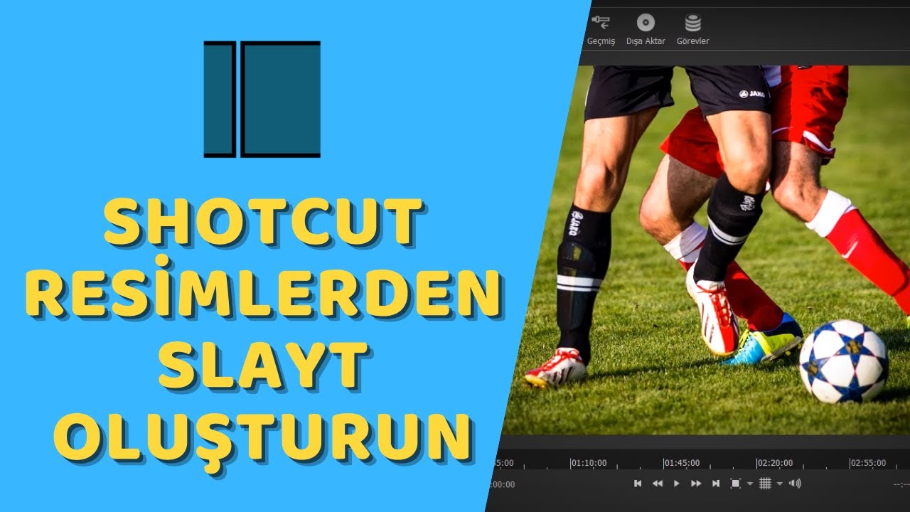 Shotcut - Resimlerden Slayt Oluşturun