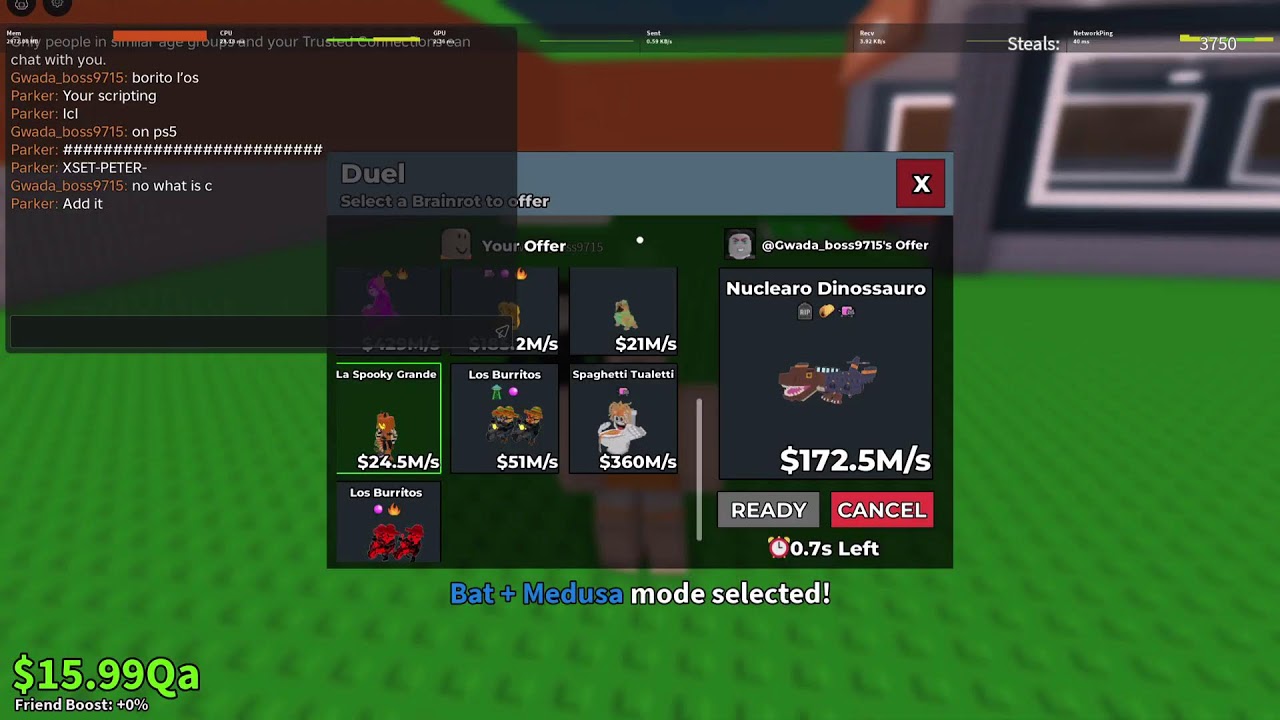 TRADING AND DUELING ON SAB JOIN UP
#dueling #sab #trading #brainrot