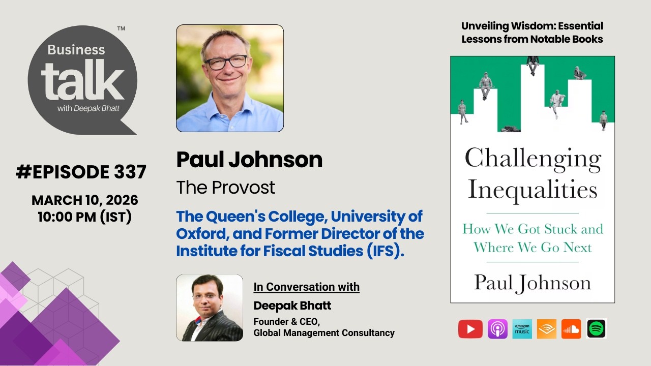 Why Inequality Persists - And What We Can Do About It | Paul Johnson