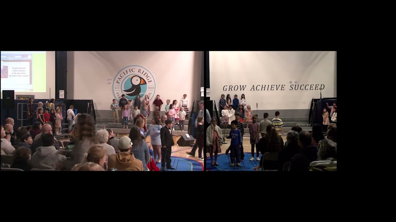 Pacific Ridge Elementary 2nd - 3rd Concert 2024