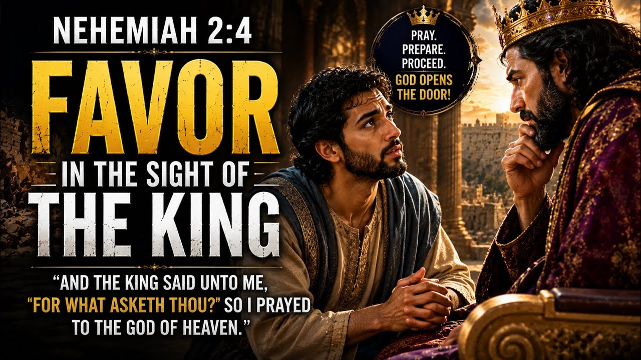 Nehemiah 2:4 “Pray Before You Act!”