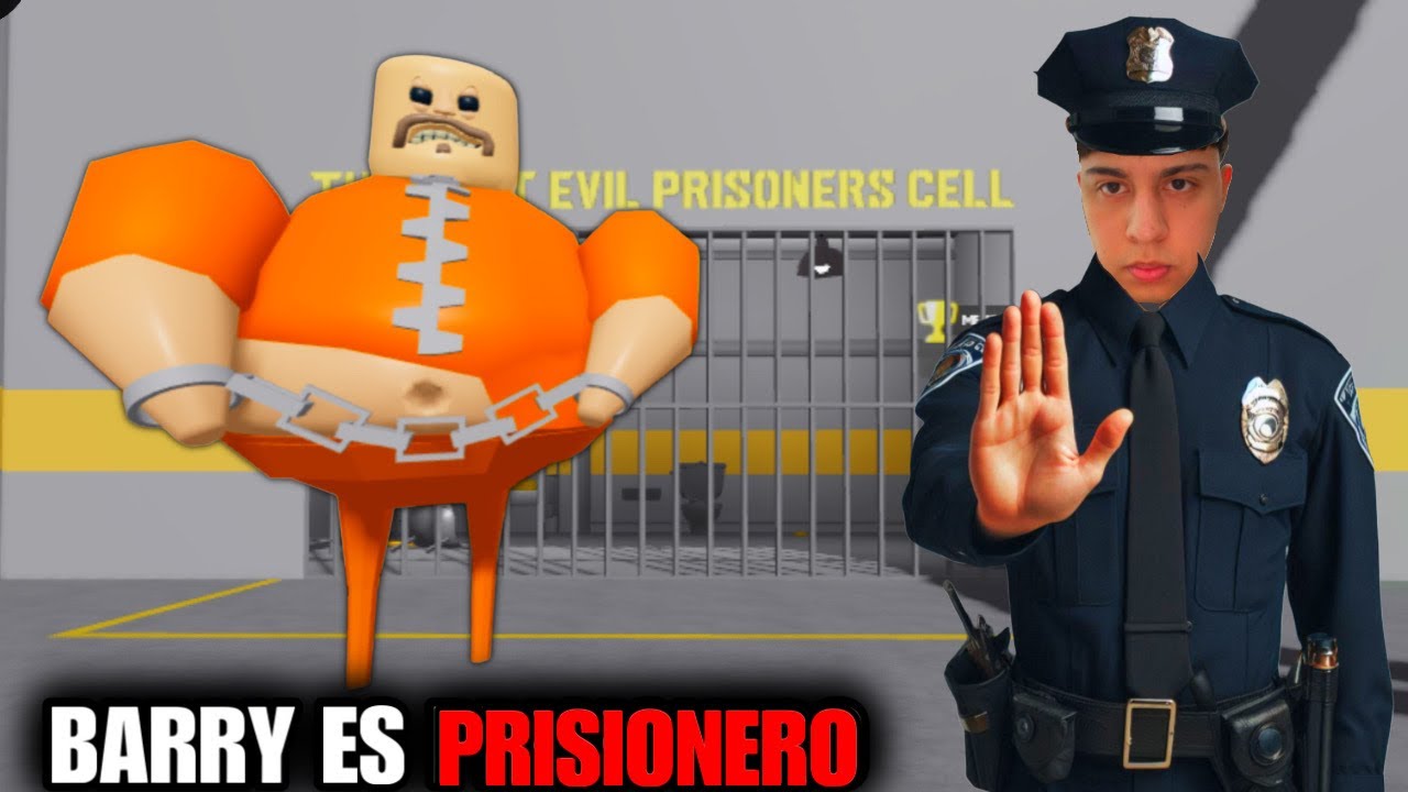 ESCAPA DE LA PRISION DEL PRISIONERO DE BARRY en ROBLOX 😱 | TheSaplix