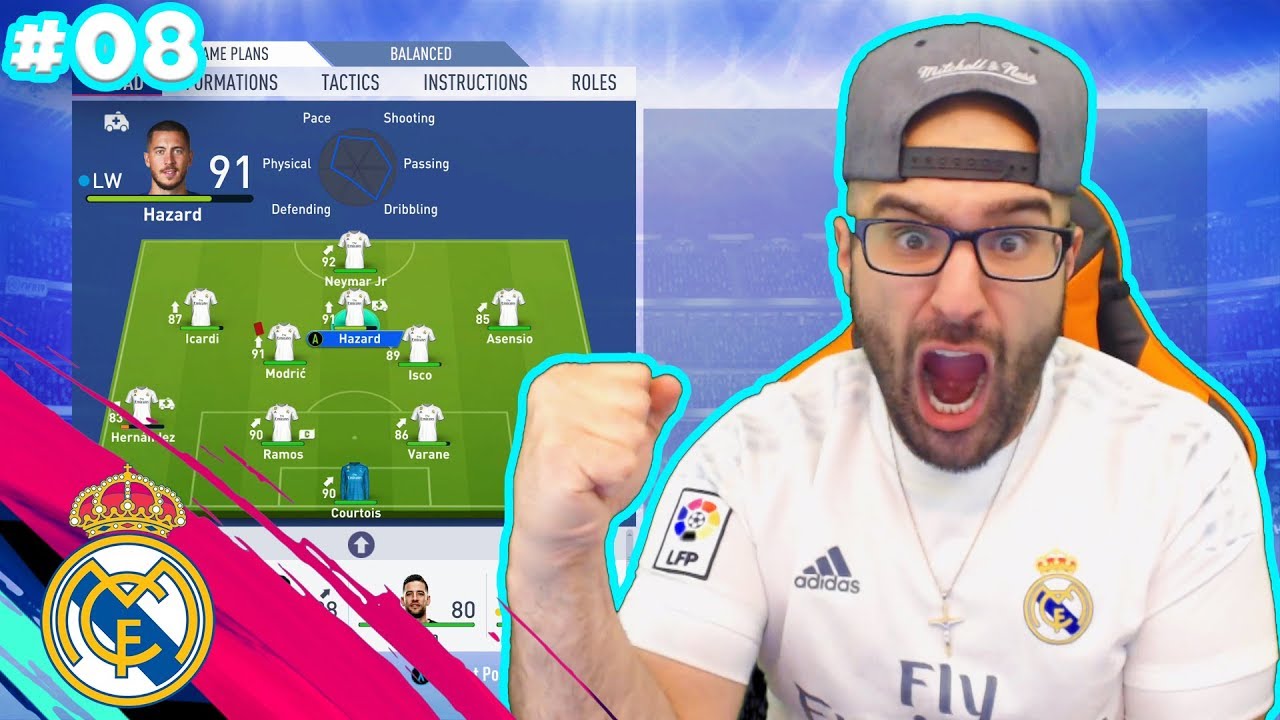 WOW MOST OVERPOWERED FORMATION IN FIFA! FIFA 19 Real Madrid Career Mode #08