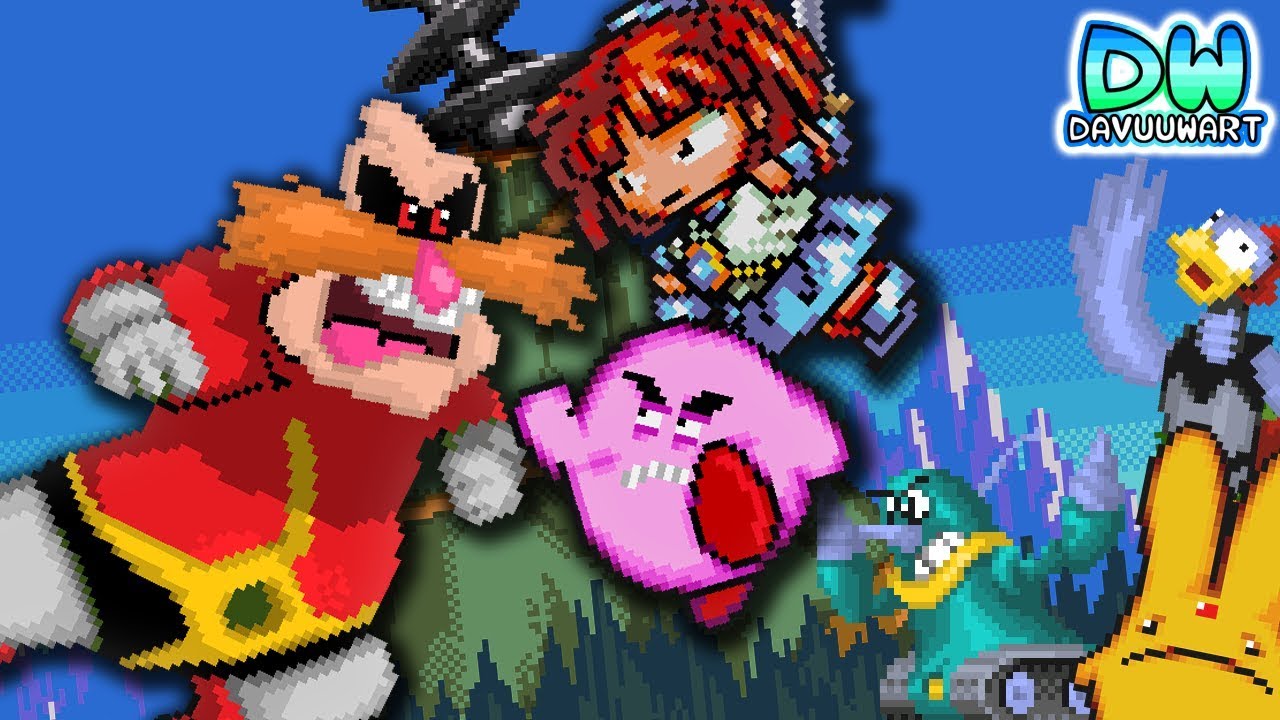Robotnik, Kirby y Puyo Puyo SURREALISTA! 👨‍🔬🐔🎈 | animación/parodia de DavuuWart