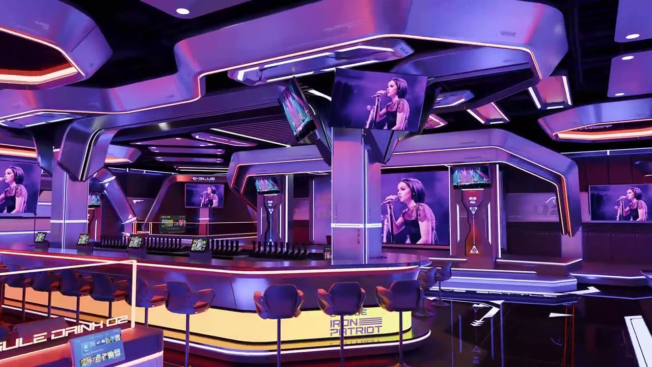 e-blue bar design