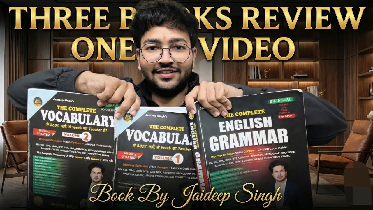 Jaideep Sir Volume 2 and All Books Review 😊 || @englishbyjaideepsir || #bookreview #vocabulary 