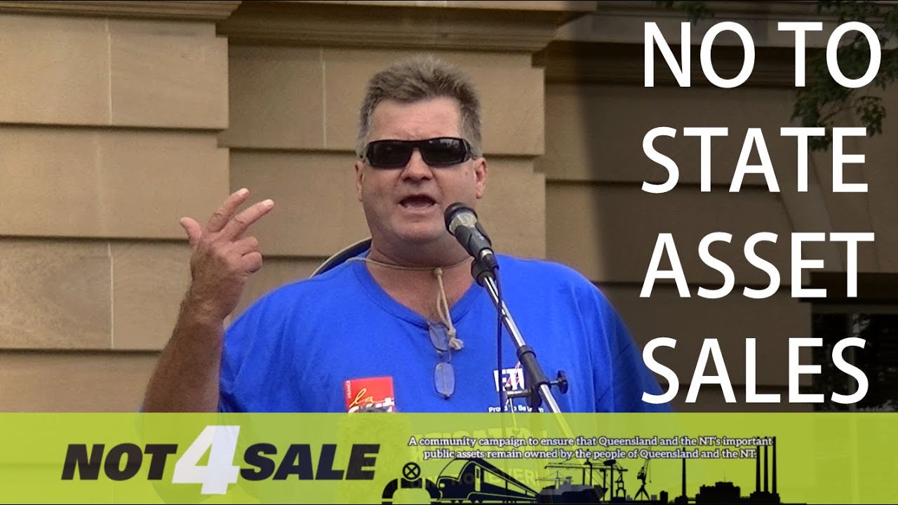 Stop privatisation! Peter Simpson from ETU