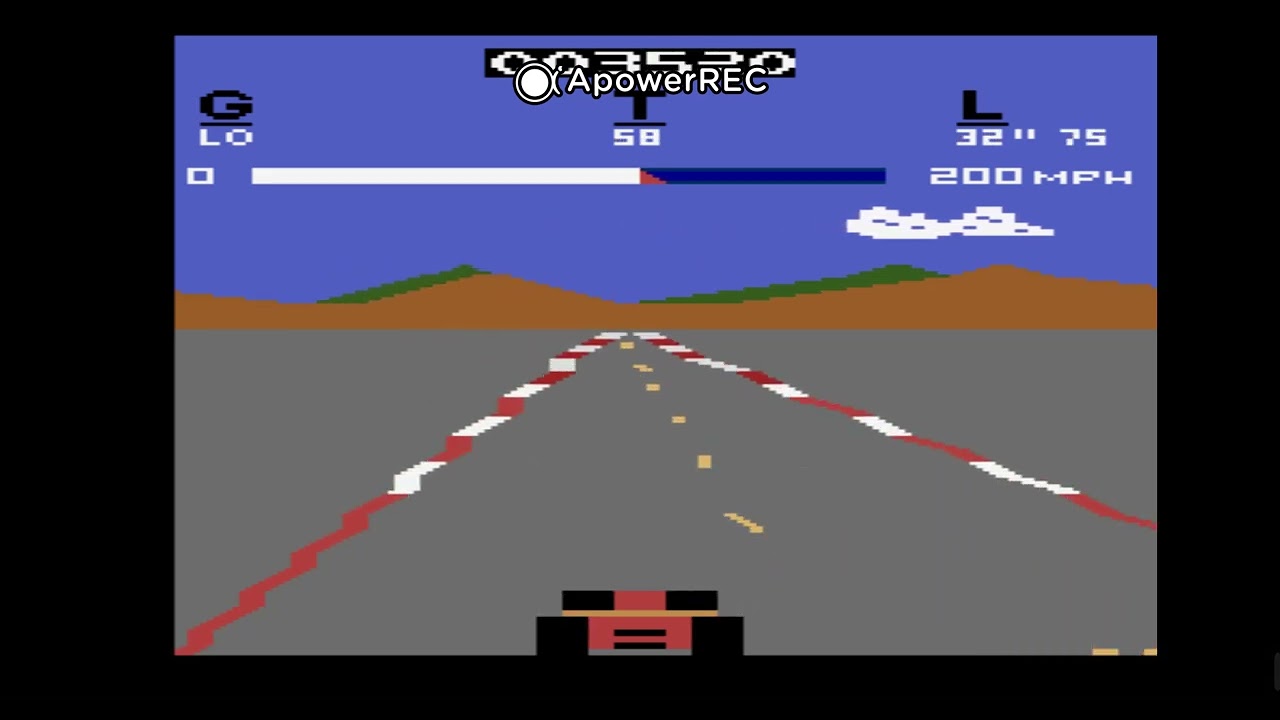 Pole position atari 2600  parte 1