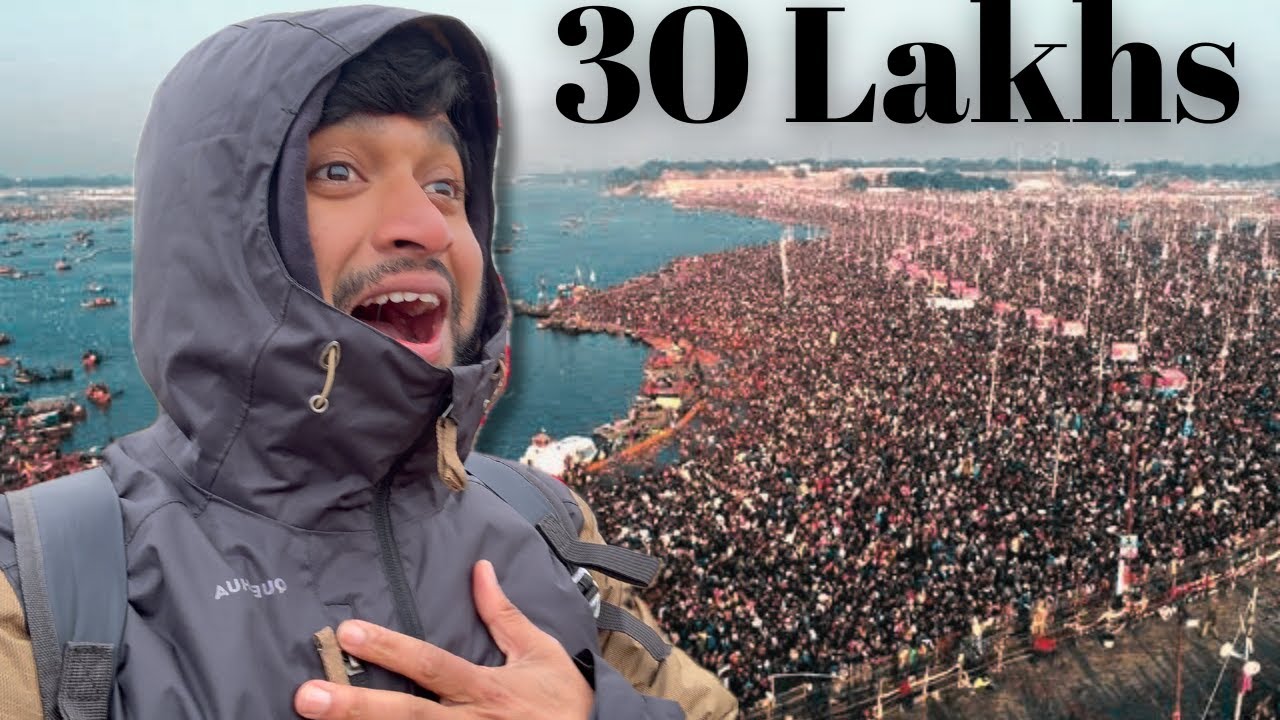 EP - 3 | I visited to Largest Public Gathering in World (Prayagraj) | Self discovery in India |