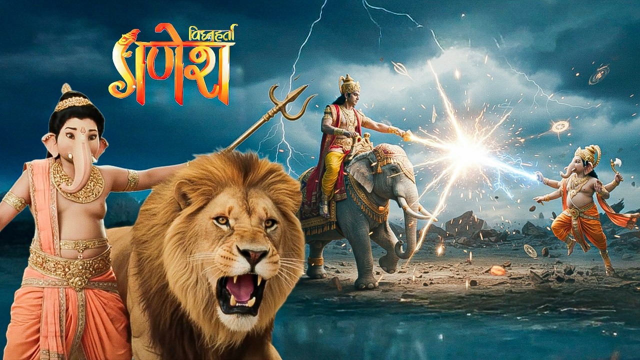 इंद्र देव और गणेश जी के बीच भयंकर युद्ध || Latest Episode | Vighnaharta Ganesha ||