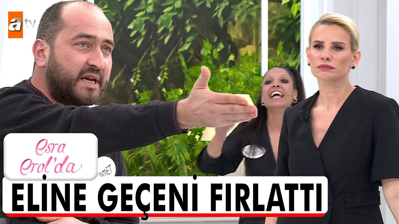 Nurcan çılgına dönüp Samet'in üzerine yürüdü! - Esra Erol'da 17 Nisan 2024