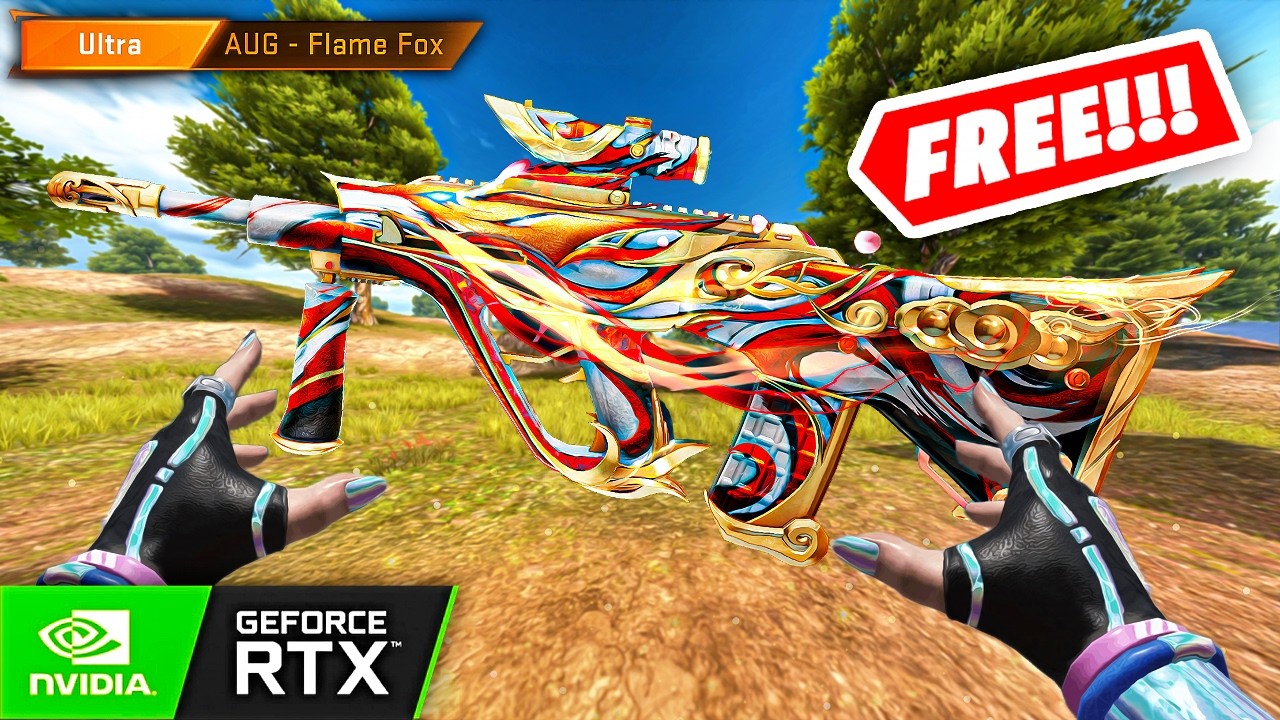 BLOOD STRIKE RTX 5090 : FREE AUG FLAME FOX GAMEPLAY - ULTRA GRAPHICS