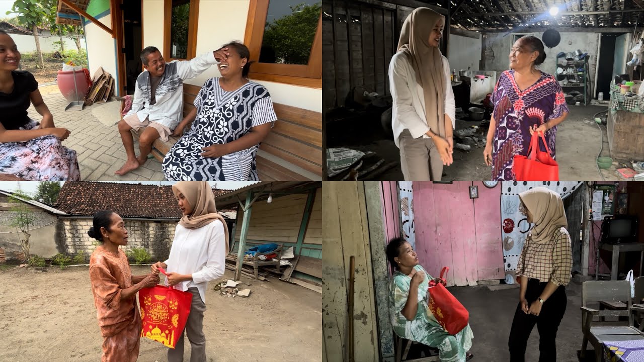 NGERASAKNO PAK E KOK NGELU OMONGANE GEMBRABYANG-Andum parcel neng beberapa tonggo ges😇😍🤩🤗🥰🤲