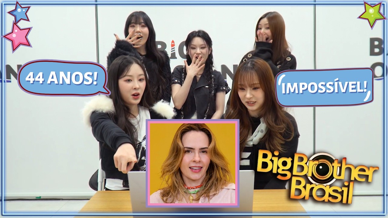 GRUPO DE KPOP TENTA ADIVINHAR A IDADE DOS PARTICIPANTES DO BBB26 - BIG BROTHER BRASIL (COM iii)