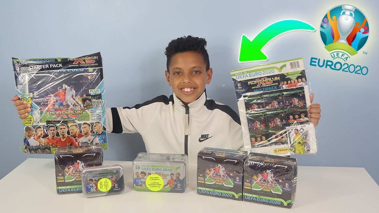 OMG I GOT THE ULTIMATE PACK!! PANINI ROAD TO UEFA EURO 2020 CARDS!!