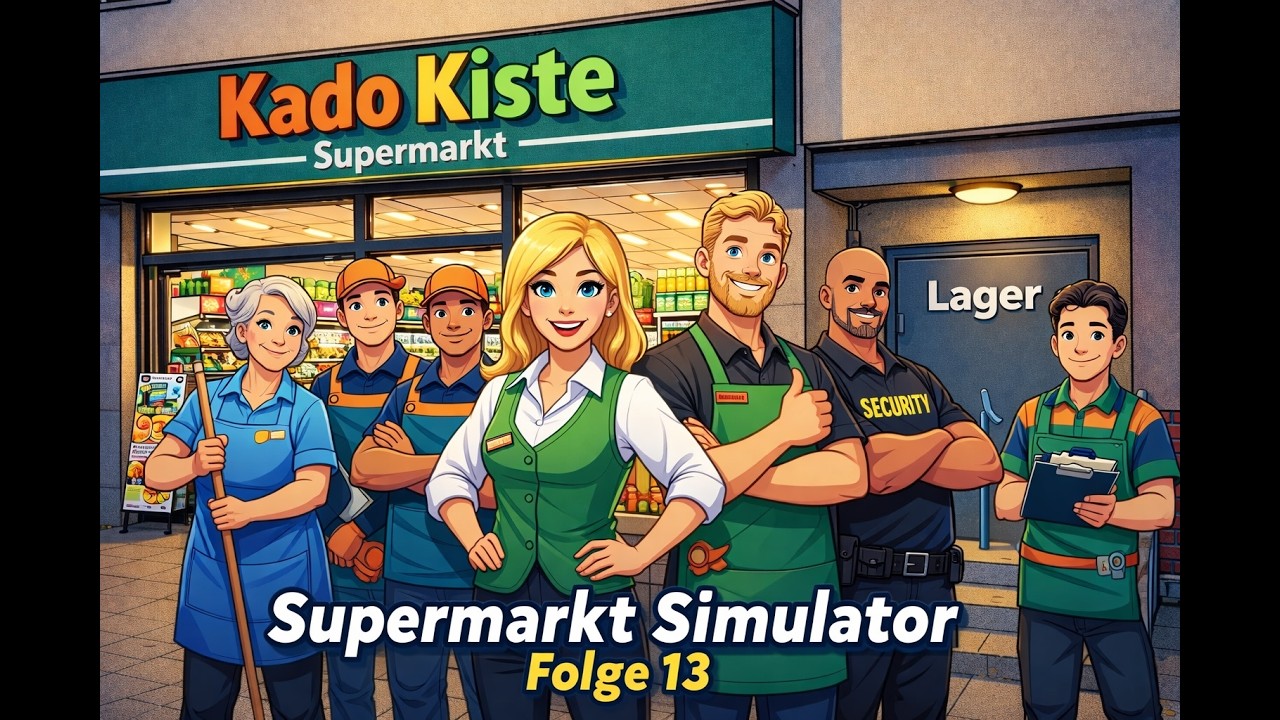 Auf der Suche nach dem Weg im Supermarkt Simulator Folge 13 