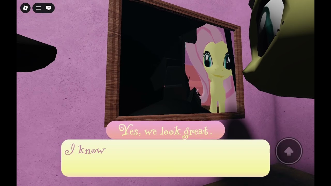 Playing Fluttershy's Lovely home (Bizzare)