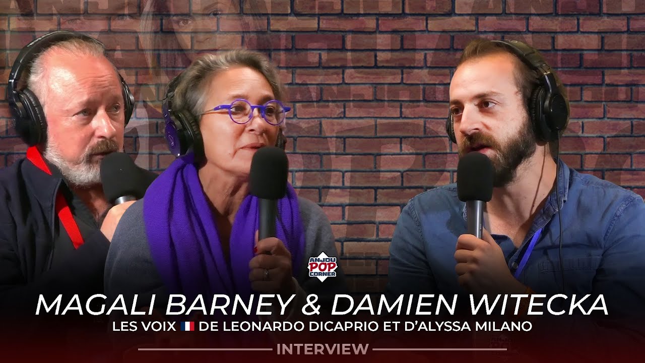 Des voix que vous connaissez tous ! (ITW Damien Witecka et Magali Barney)