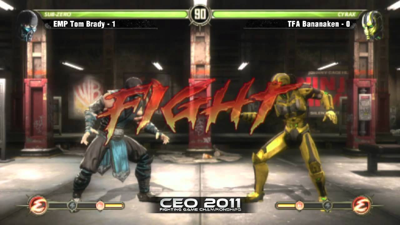 EMP Том Брэди против TFA BananaKen CEO 2011 Mortal Kombat 9 Singles