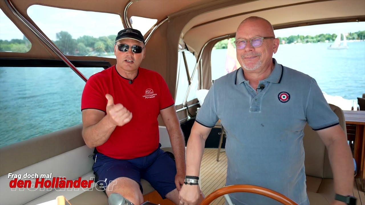 Mit dem Boot seitlich Anlegen am Steg - Bester Boots-Tipp vom Bootsprofi
