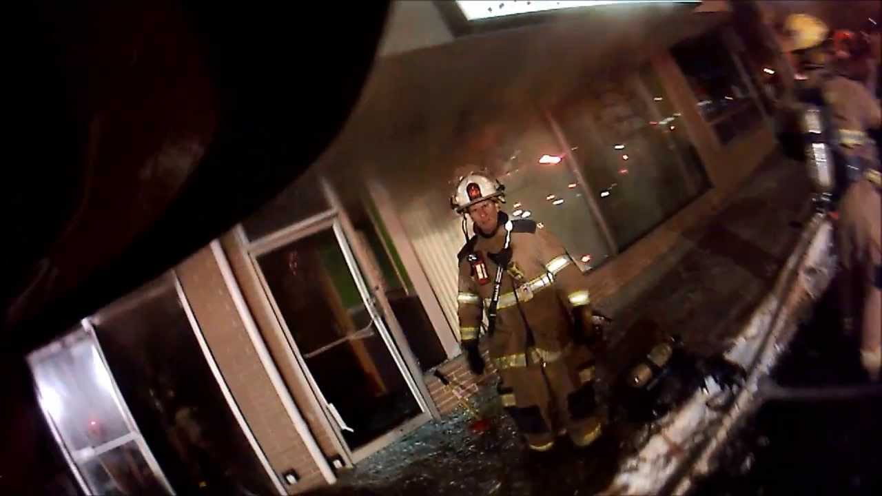 Flourtown Pizza Fire: Helmet Camera