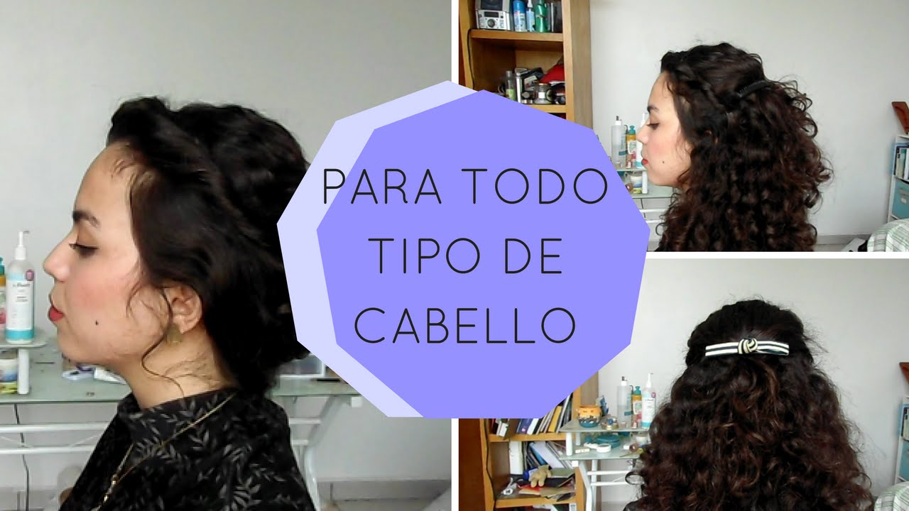 &iexcl;3 Peinados Usando Peinetas! Super F&aacute;cil + V&iacute;deo Detallado