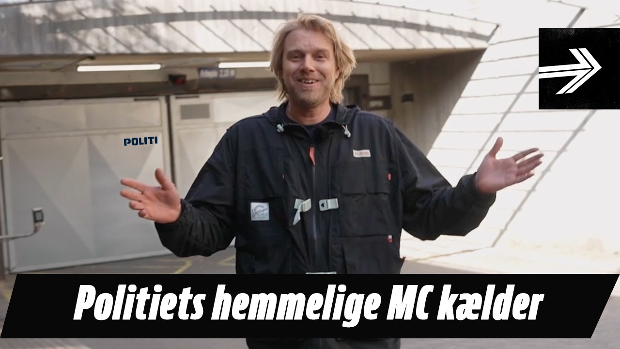 Politiets hemmelige MC kælder: Felix tjekker Politiets Ducati ud med Ove Betjent