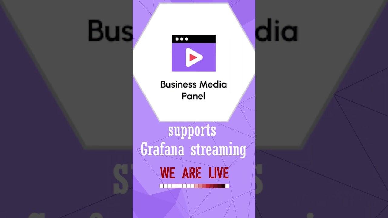 The Business Media panel 6.1.0 for Grafana #grafana #image #plugins #media #opensource #community