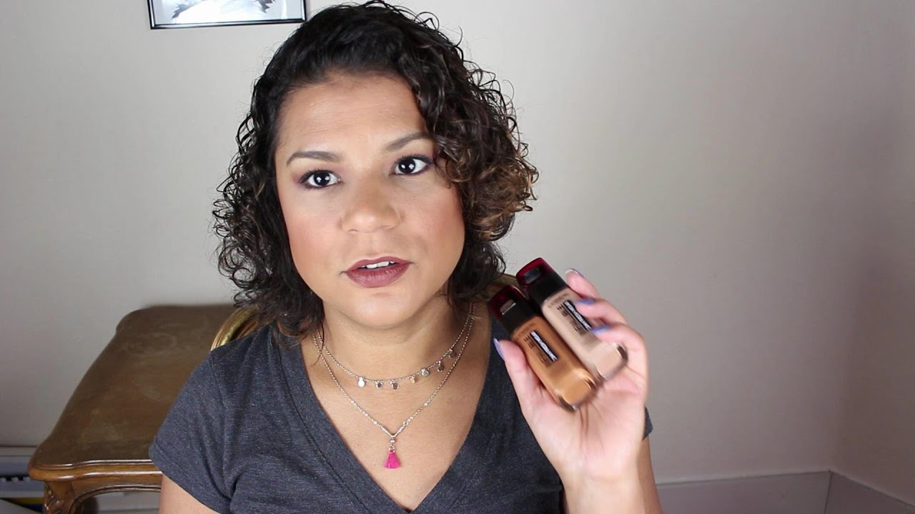 Resenha: Base L'oreal Infaillible 24H Fresh Wear. nas cores 300 e 340 (pele medio escura)