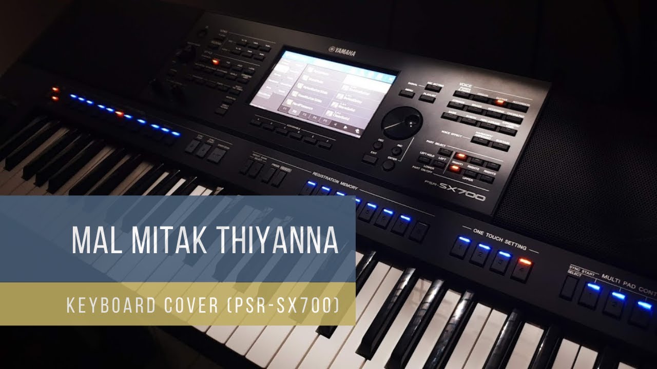 Mal Mitak Thiyanna - Keyboard Cover