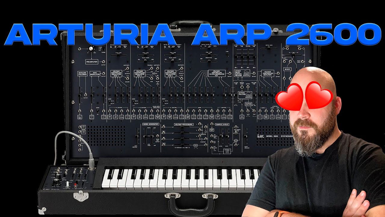 El rey de los Semi-Modulares- Arturia ARP 2600