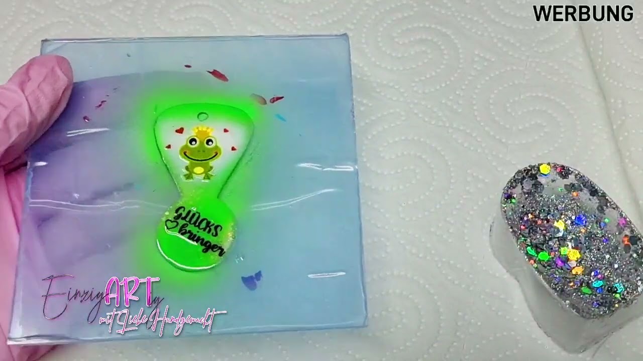 Tutorial RESIN Einkaufswagen Löser SELBST ERSTELLEN mit der NEUEN Flex Gießform