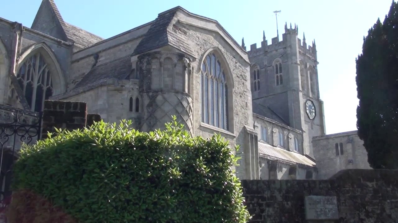 Christchurch Priory in Dorset UK.