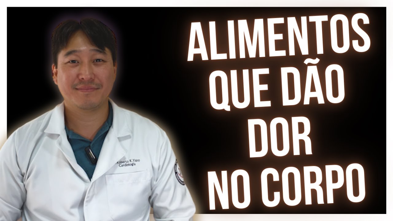 5 ALIMENTOS que dão DOR no CORPO! COMIDAS que INFLAMAM!