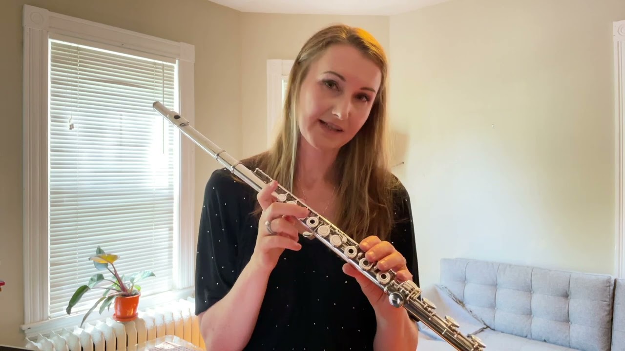 How to finger high A note on the flute