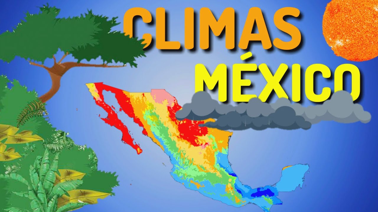 Tipos de CLIMAS en M&eacute;xico