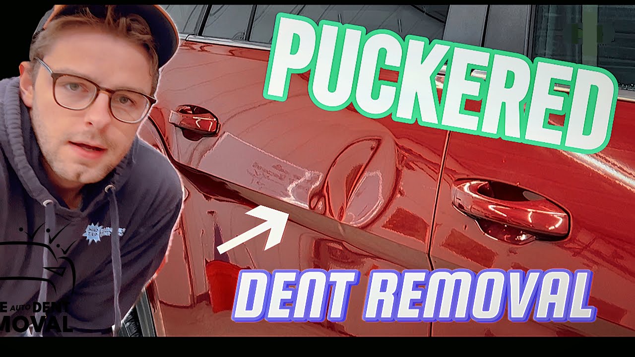 Pull & Push Dent Repair | PDR | Tension Pulls w/ Glue