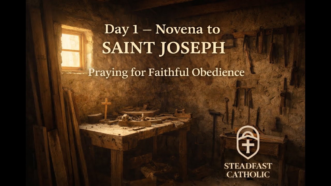 Day 1 – Novena to Saint Joseph | Praying for Faithful Obedience