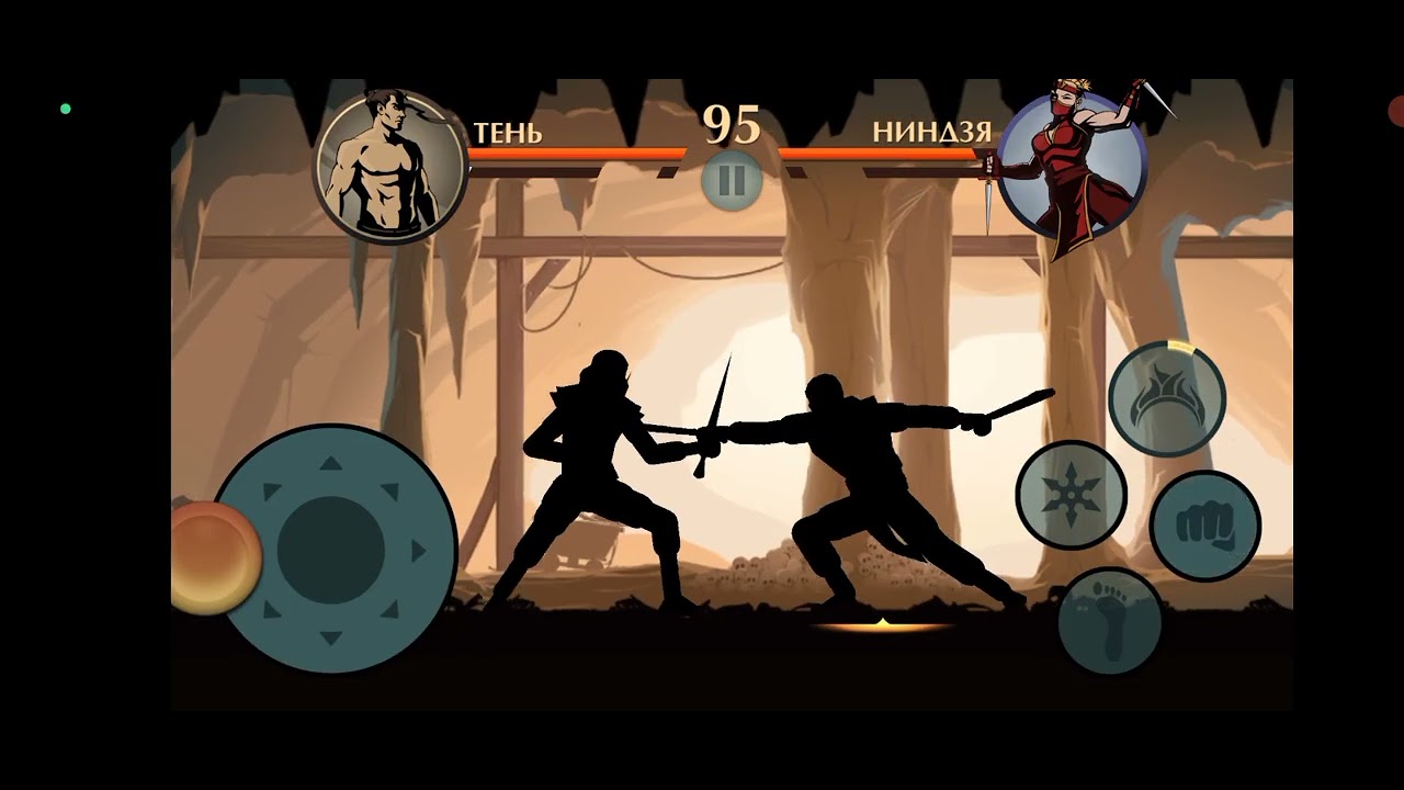 Shadow Fight 2 Сет Оливера Против Ниндзя Из Всех Выживании 