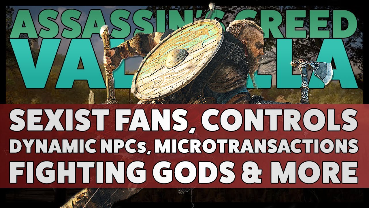 Assassin's Creed Valhalla – Fighting Gods, Dynamic NPCs, Controls, Journalists at it again, & More