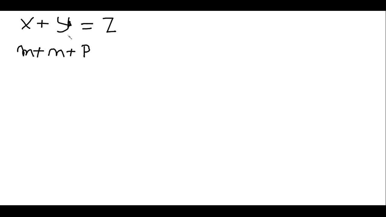 Exercice d'alg&egrave;bre - Math&eacute;matiques secondaire 2